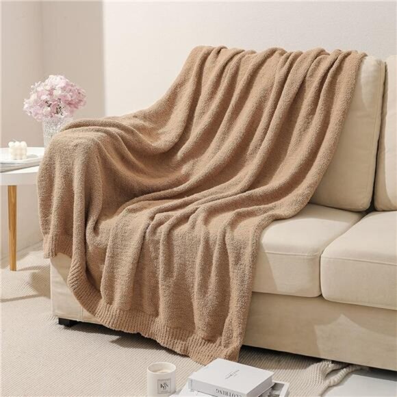Super Soft Fluffy Throw Blanket Lightweight Cozy Warm Throw Blankets - Picture 2 of 7